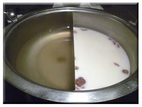 昆布鍋與牛奶鍋