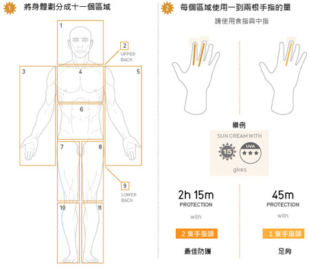 防曬乳液要用多少