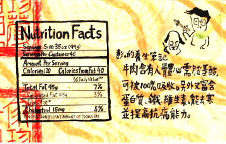 牛肉吐司邊